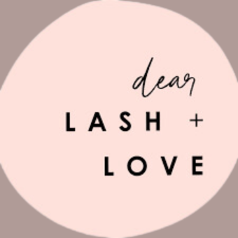 Dear Lash+Love logo