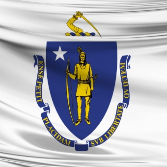 Massachusetts state flag